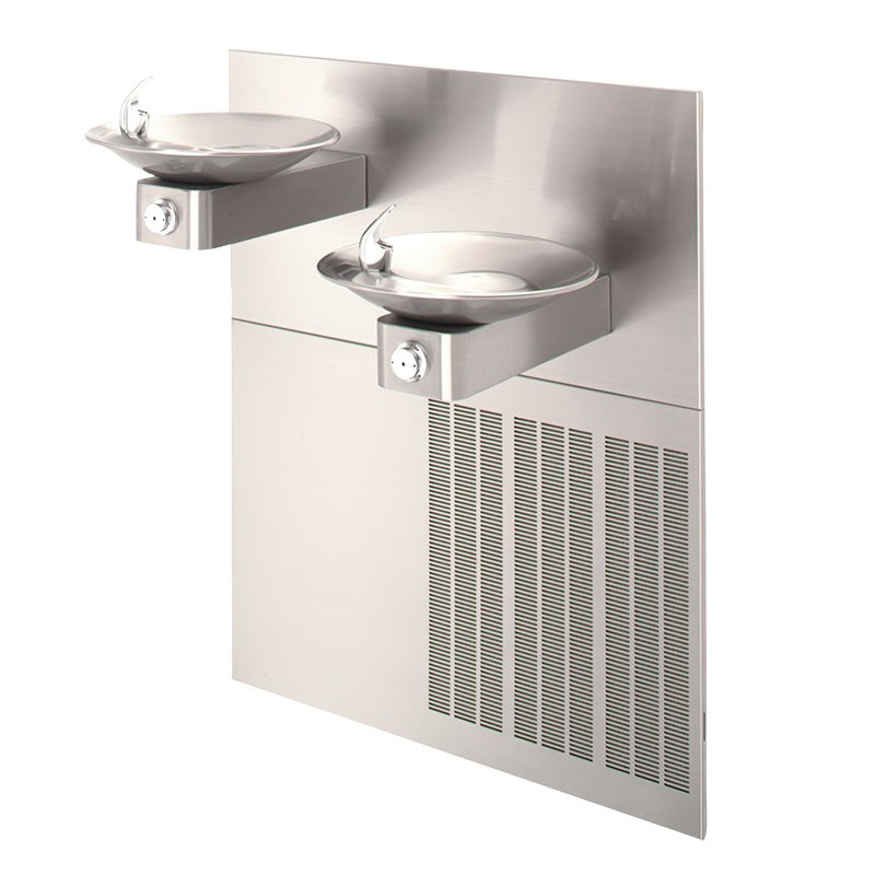Chilled Dual Wall Mount Fountain